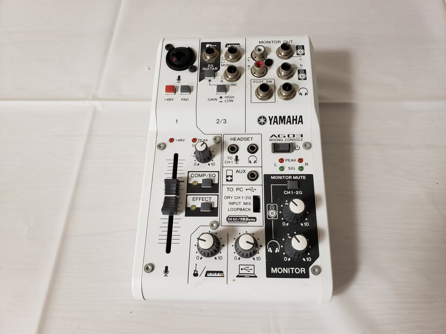 AG03オーディオインターフェース ミキサー の+alummaq.com.br